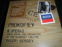 新品 14CD ゲルギエフ プロコフィエフ 歌劇