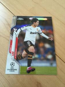 TOPPS CHROME イガンイン　バレンシア　REFRACTOR CHAMPIONS LEAGUE