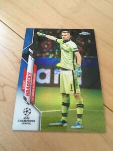 TOPPS CHROME ルーカス・フラデツキー　レバークーゼン　CHAMPIONS LEAGUE