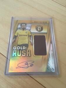 2019－20PANINI GOLD STANDARD パコ・アルカセル　GOLD RUSH 直筆サイン　ジャージ　ドルトムント　19シリ