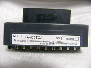 ★ 三菱 PLC FA-Q6TCA MELSEC Q/iQ-R端子台インタフェース→コネクタ変換アダプタ 複数有