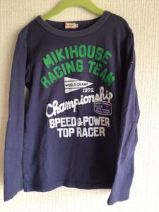 ミキハウスオリジナル 長袖Tシャツ 140サイズ MIKI HOUSE 送料込み