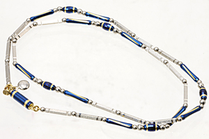 K18 Pt850 necklace 3 color 8.2g 40cm [c76] 18 gold platinum used 