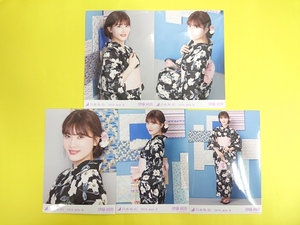 乃木坂46 伊藤純奈【会場ランダム生写真5種コンプ】2019.July-II◆浴衣◆真夏の全国ツアー2019 座り 壁 含む