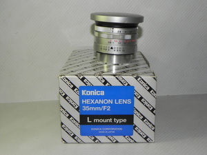 Konica HEXANON 35mm /f 2 レンズ(限定生産1000本)