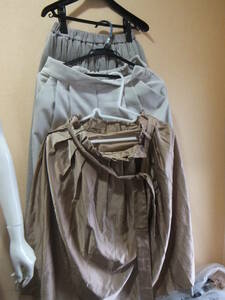  хорошая вещь год новый продажа комплектом Lounie LOUNIE брюки юбка низ 3 шт. комплект me10415