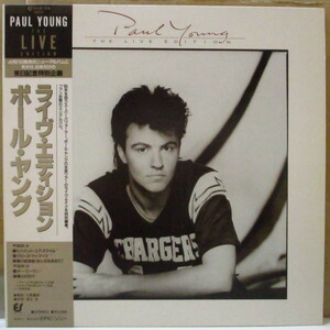 PAUL YOUNG -The Live Edition (Japan Orig.MLP+Obi)