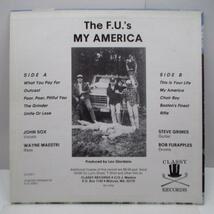 F.U.'S-My America (US Reissue LP/Waterfall CVR)_画像2