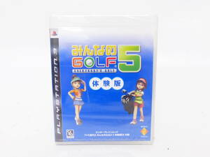 *PS3 all. Golf 5 trial version unopened unused 