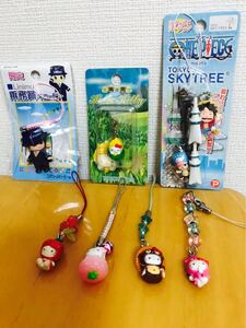 ご当地ストラップ ハローキティ キューピー ワンピース ストラップ ご当地キティ キティ チョッパー 新品