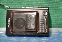 ナショナル RX-M7 ポータブル カセット プレーヤー カセットレコーダー テープレコーダー 実働品 日本製 昭和レトロ_画像2