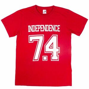 新品 Bantam バンタム INDEPENDENCE Tシャツ 半袖 アメリカ製 RED S