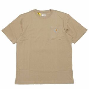 新品 Carhartt カーハート Tシャツ 半袖 ポケット付き K87 DE S