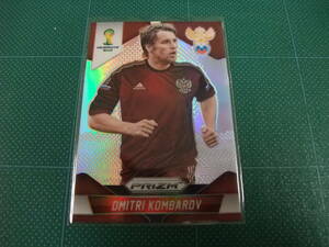 2014 PANINI PRIZM WORLD CUP 163 ドミトリ・コムバロフ DMITRI KOMBAROV ロシア代表 シルバー パラレル プリズム サッカー カード