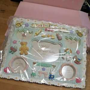  price cut * new goods * baby celebration of a birth photo frame picture frame .. san ... san 