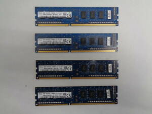 MK2234 SK HYNIX PC память PC3L-12800U 4GB C1516 4 листов 
