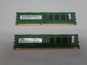 MK2248 PCメモリー Micron PC3L-10600U-9-11-A1 2GB 1209