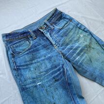 リーバイスLevi's ♪プリントリーバイス♪プリント転写デニム501新品　カスタム正規品_画像2