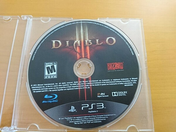 PS3 海外版 ディアブロ DIABLO 