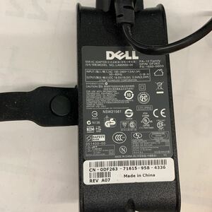 WM2066 DELL ノート用ACアダプタ　PA-1650-06D3 DC19.5V 3.34A 通電確認済　送料520円　0506