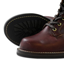 【定価￥107,800 新品未使用】 VIBERGヴァイバー5'COURT BOOTS#430BrownクロムエクセルUK6（25.0cm位）カナダ製_画像3