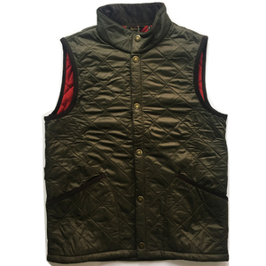 格安 BarbourバブアーPERBLE GILET キルティングベスト OLIVE ポーラーキルトベスト Sサイズ 新品未使用