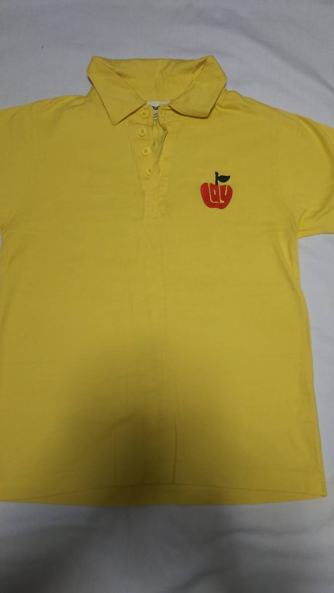 即決＃Laundry ランドリー ポロシャツ EXTRA SMALL イエロー