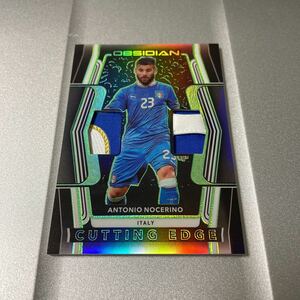 2020-21 PANINI OBSIDIAN CUTTING EDGE ダブルジャージ ANTONIO NOCERINO イタリア パッチ　25枚限定 裏に初傷有