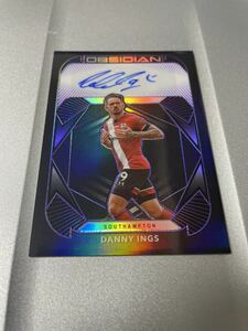 2020-21 PANINI OBSIDIAN SOCCER DANNY INGS AUTOGRAPH /75 サッカー 直筆サイン ダニー イングス サウサンプトン イングランド