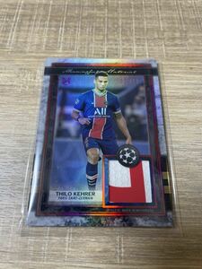 THILO KEHRER【20/21 TOPPS Museum Collection】ジャージカード　パッチカード　メモラ　50枚限定　PSG パリ・サンジェルマン