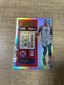 NEW! 2020-21 Panini Contenders NBA Russell westbrook 75枚限定 Conf.Finals Ticket Basketball