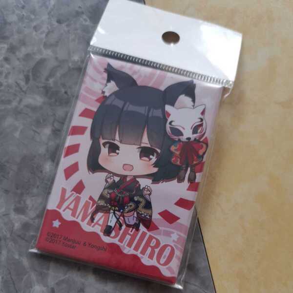 未開封 アズールレーン BIGスクエア 缶バッジ 山城 てくトコ