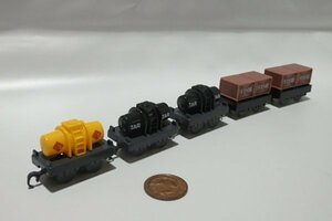 *K412* Capsule Plarail train . car container various together * miniature 