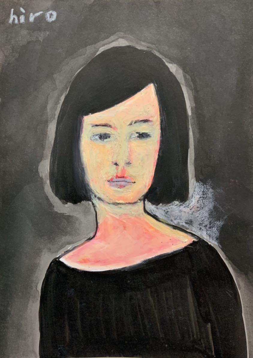 絵描きhiro C ｢ちょうどいい｣, 美術品, 絵画, パステル画, クレヨン画