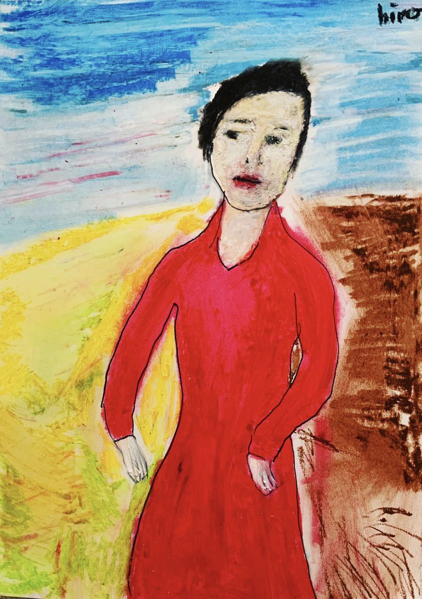 Artiste Hiro C à des millions de kilomètres, Ouvrages d'art, Peinture, Dessin au pastel, Dessin au crayon