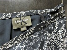 ■新品同様上質美品【 Calvin Klein 】カルバンクライン高級シフォンスカート 【4】 b1193_画像8