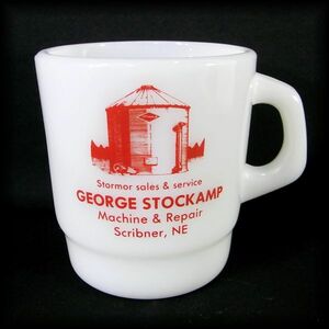 VINTAGE 1970'S~ GALAXY Mug GEORGE STOCKAMP ギャラクシーマグカップ No 50