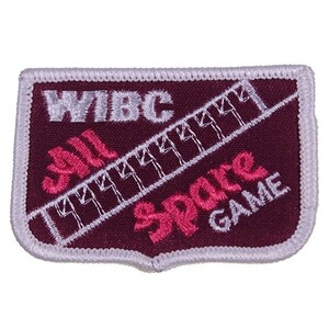 JA38 WIBC ALL SPARE GAME ボウリング ワッペン パッチ ロゴ エンブレム アメリカ 米国 USA 輸入雑貨