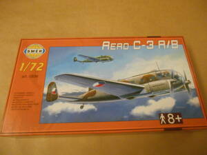 〔全国一律送料340円込〕1/72 SMER チェコスロバキア アエロ C-3A/B 練習機