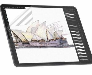 NIMASO ペーパーライク フィルム iPad Pro 11 保護 フィルム 上質紙タイプ アンチグレア 反射低減