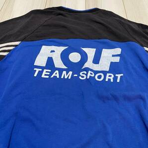 ★90s adidas Rolf Team Sport Tシャツ 刺繍の画像6