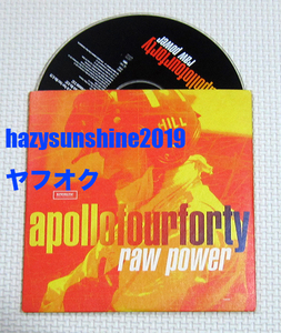 アポロ440 5 TRACK CD RAW POWER APOLLO FOUR FORTY MIX APOLLO440