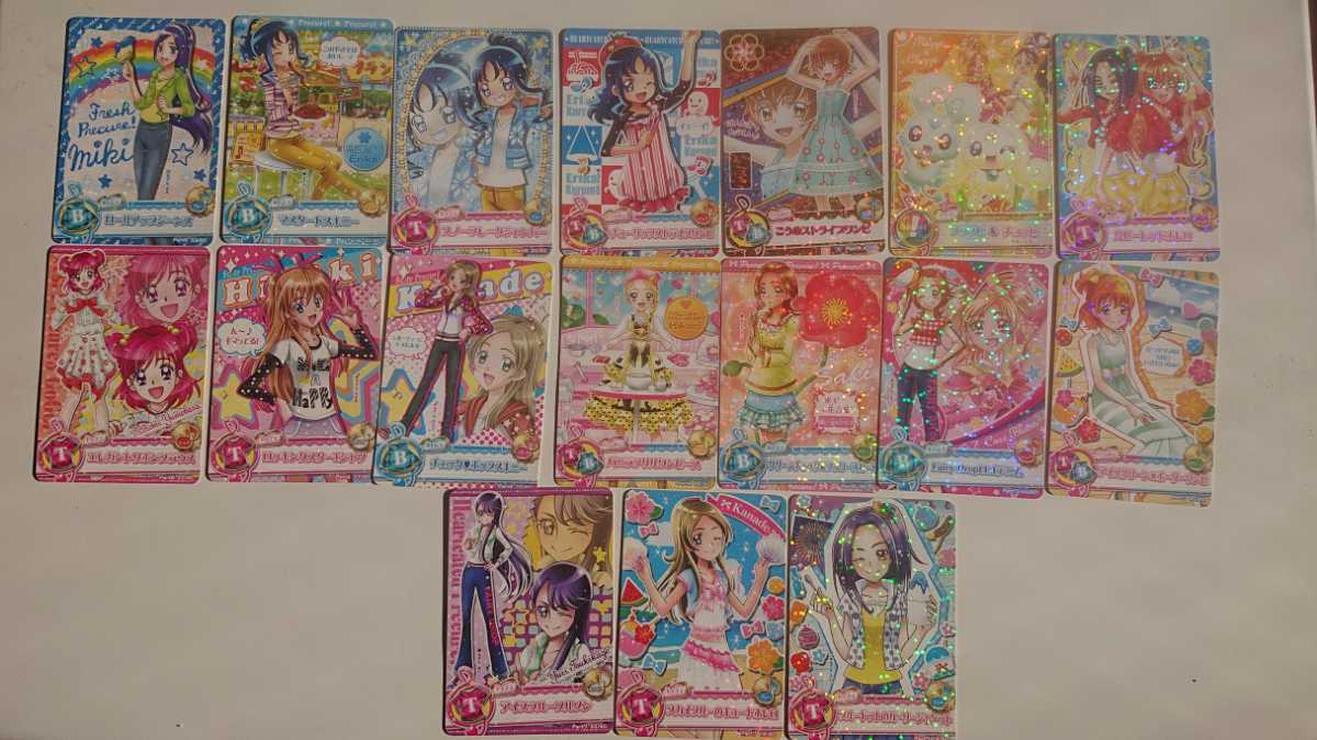 PASプロモ 64種セミコンプ 「データカードダス プリキュアオールスター ...
