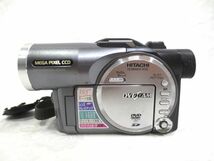 ■良品 HITACHI DZ-M8000V6 DVDCAM デジタル ビデオカメラ☆240x ズーム☆DVD-RAM/R記録/高画質/日立_画像2