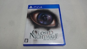 PS4 CLOSED NIGHTMARE(クローズド・ナイトメア)■ジャンル:シネマティックホラーアドベンチャー