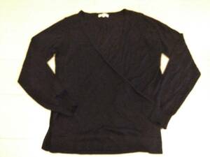 * HusHush HusHusH long sleeve cardigan manner knitted black group size 2