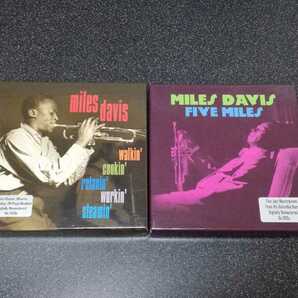 ■即決■輸入盤CD MILES DAVIS「FIVE MILES」「walkin cookin relaxin workin steamin」ディスク10枚■