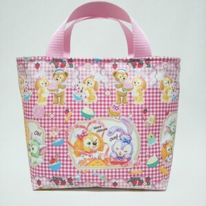 保冷ランチバッグ*お弁当袋*キルト*ダッフィーフレンズ