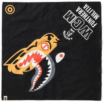 【送料無料・即決】 A BATHING APE BAPE SHARK TIGER BANDANA エイプ シャーク タイガー バンダナ マフラー パーカー_画像1