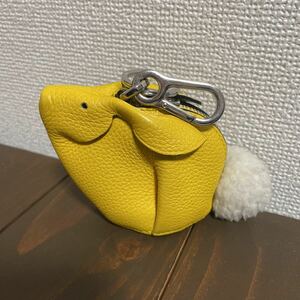 LOEWE ロエベ ラビット チャーム コインケース